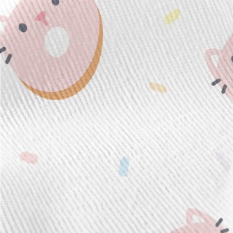 Cat Shaped Donuts Standard Corduroy