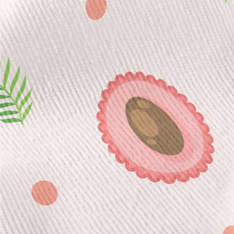 Cartoon Tropical Fruits Standard Corduroy