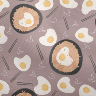 Kimchi Fried Rice With Fried E Dobby