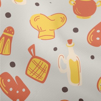 Hand Drawn Kitchen Utensils Dobby