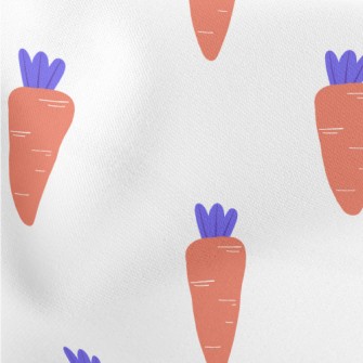 Purple Leaf Carrot Stretch Ponte