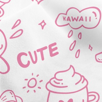Cute Graffiti For Girls Micro Fleece