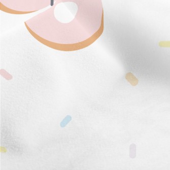 Cat Shaped Donuts Micro Fleece