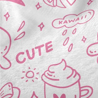 Cute Graffiti For Girls Minky