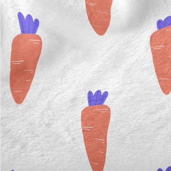 Purple Leaf Carrot Minky