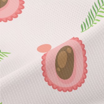 Cartoon Tropical Fruits Piqué