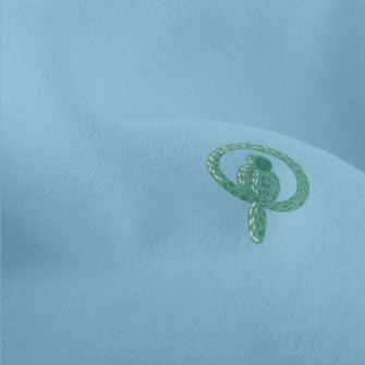 Green Parrot Balloon Lightweight Performance Linen