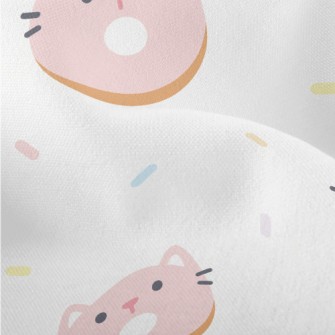 Cat Shaped Donuts Lightweight Performance Linen