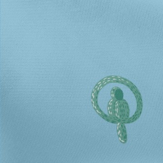 Green Parrot Balloon Pongee