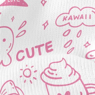 Cute Graffiti For Girls Stretch Jersey