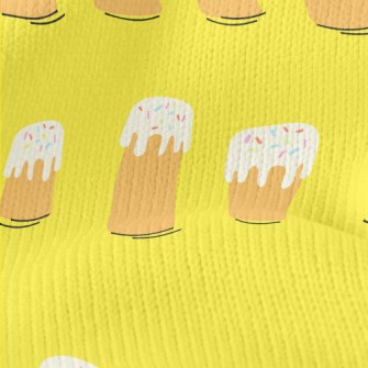 Handmade Easter Cake Stretch Jersey