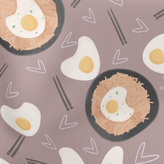 Kimchi Fried Rice With Fried E Lightweight Cotton Poplin