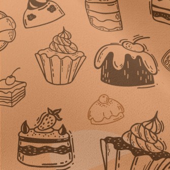 Doodle Cakes And Desserts Chiffon