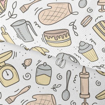 Various Baking Tools And Desse Waterproof Oxford