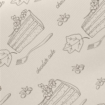 Simple Berry Cake Twill