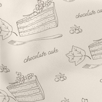 Simple Berry Cake Stretch Ponte