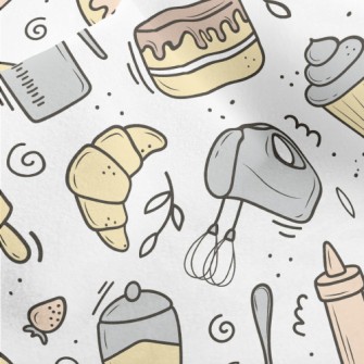 Various Baking Tools And Desse Micro Fleece