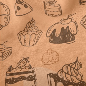 Doodle Cakes And Desserts Minky