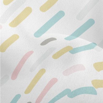 Colored Gentle Lines Lightweight Performance Linen