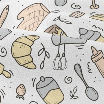 Various Baking Tools And Desse Modern Jersey