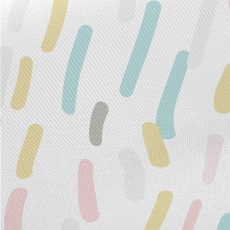 Colored Gentle Lines Midweight Cotton Poplin