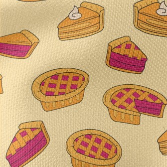 Pies And Jam Pies Waterproof Canvas