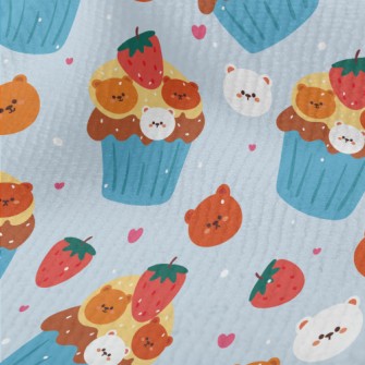Bear Shaped Strawberry Cake Terry