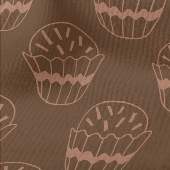 Simple Powdered Sugar Cup Cake Terry