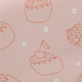 Fruit Cupcakes With Stars Twill