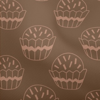 Simple Powdered Sugar Cup Cake Dobby