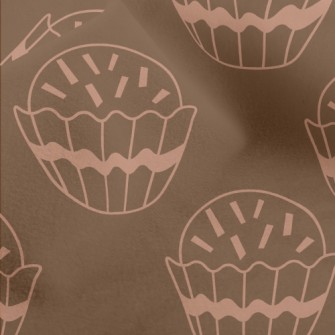 Simple Powdered Sugar Cup Cake Micro Fleece