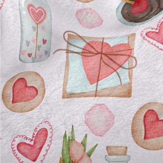 Valentine's Day Heart Patt Minky