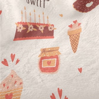 Sweet Love Cake Dessert Minky