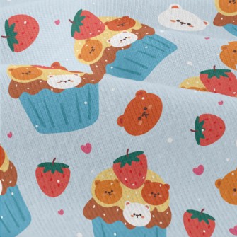 Bear Shaped Strawberry Cake Modern Jersey