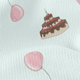 Birthday Cake Gifts And Balloo Stretch Jersey