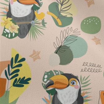 Cute And Exquisite Toucan Chiffon