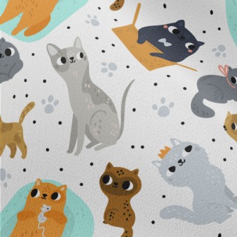 Cute Cat Chiffon