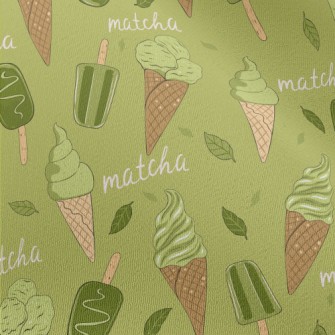Matcha Flavored Ice Cream Chiffon