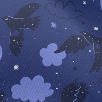 Bohemian Night Bird Chiffon