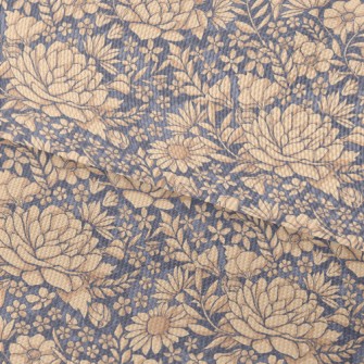 Animation Style Flowers Waterproof Oxford