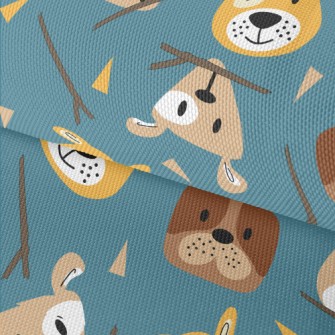 Children's Colorful Dog Waterproof Oxford