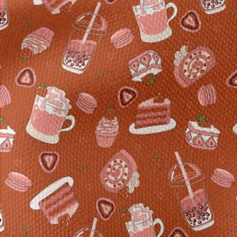 Strawberry Flavored Dessert Bu Waterproof Canvas