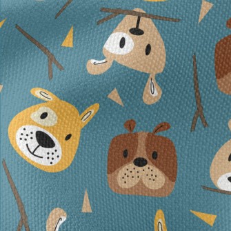 Children's Colorful Dog Waterproof Canvas