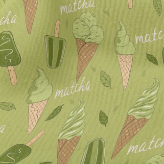 Matcha Flavored Ice Cream Terry