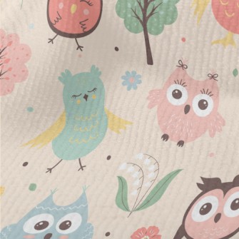 Big Eyes Cute Owl Terry