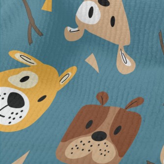 Children's Colorful Dog Terry