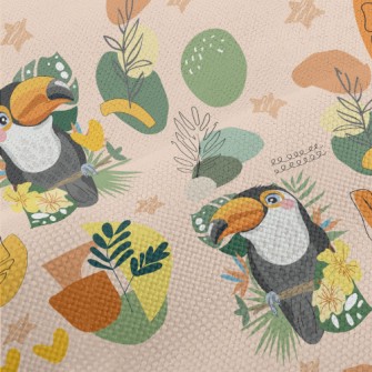 Cute And Exquisite Toucan Performance Linen