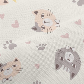 Bow Tie Crown Cat Performance Linen