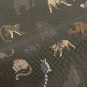 Various Orangutans And Monkeys Performance Linen