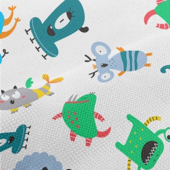 Cute Strange Alien Creatures Performance Linen